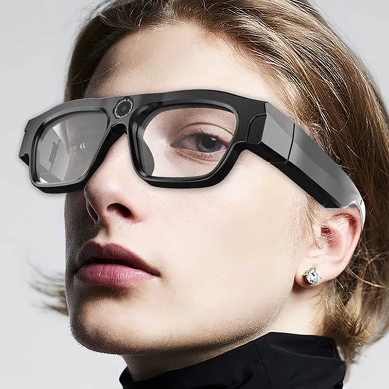

2K HD Sport DV Video Recorder XV18 Riding Earphones Photograph Bluetooth Connection Voice Assistant Smart Glasses With Camera