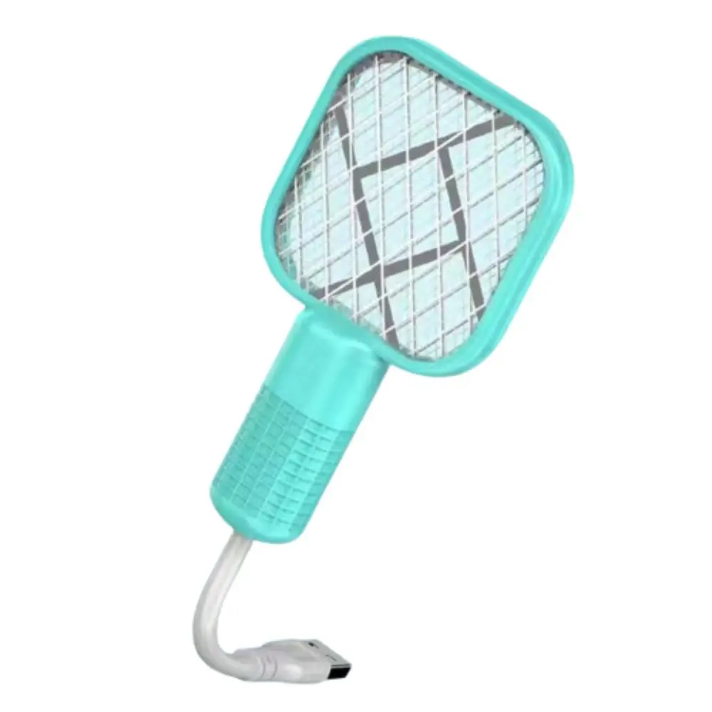 

Durable USB Mosquito Swatter Trap Mini UV Light Insect Racket Portable Electric Shock Mosquito Killer Lamp Home Outdoor