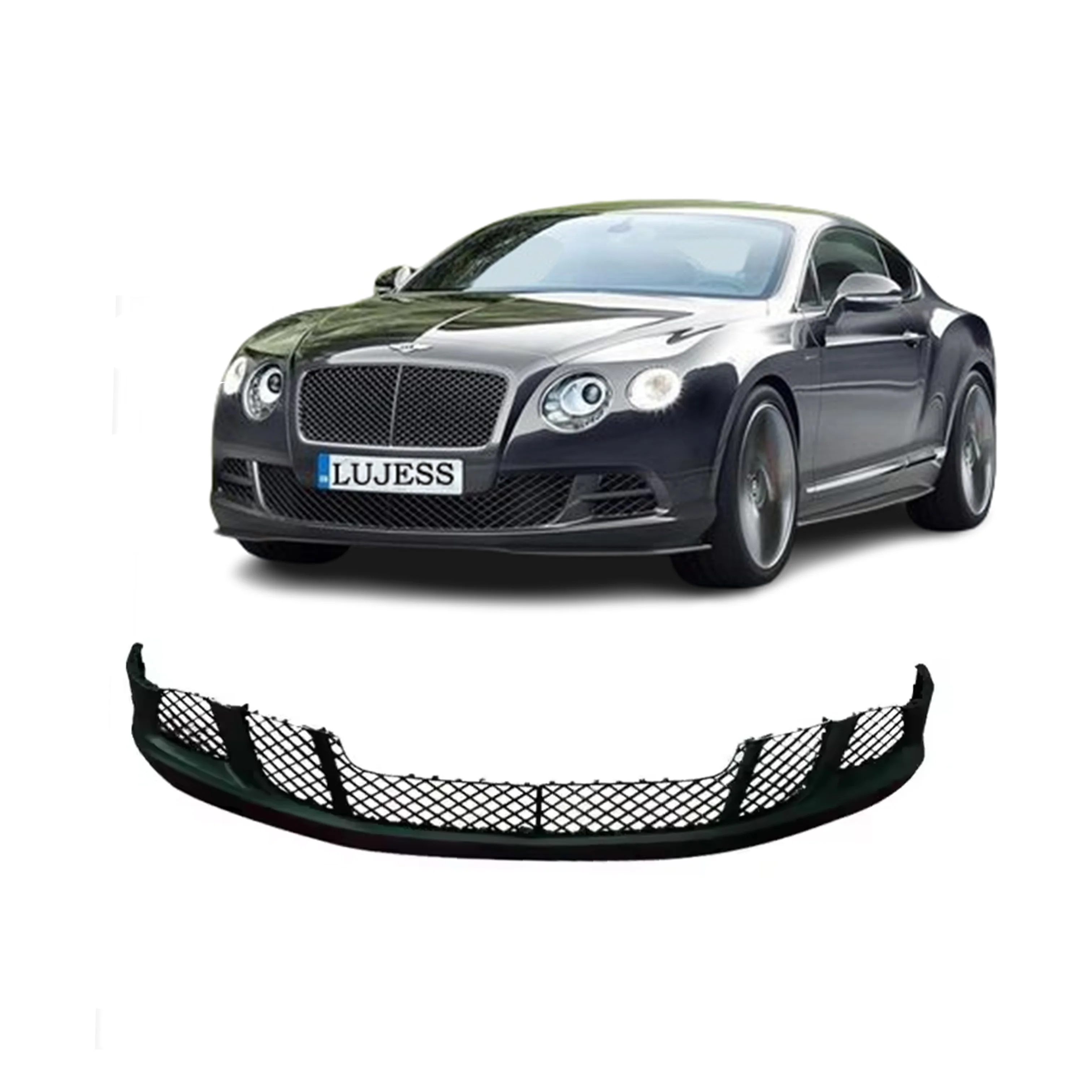 

Car Part for Bentley Continental GT 6.0 Front Bumper Assembly OEM 3W3807217N Front Bumper Car Grill With Meshes 2014 2015 2016