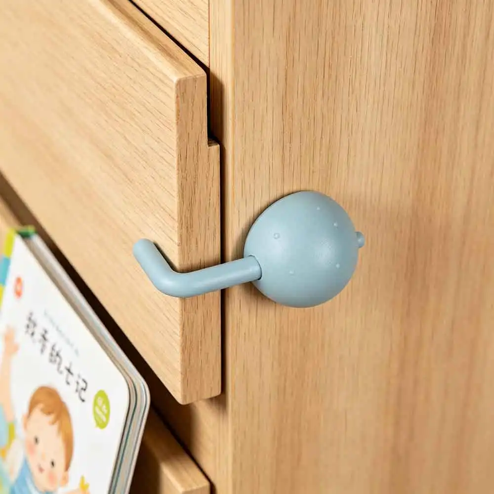 1/2/3pc Multifunctional Baby Safety Lock Anti-Pinch Hand Children Safety Cabinet Door Drawer Locks Security Refrigerator Buckle