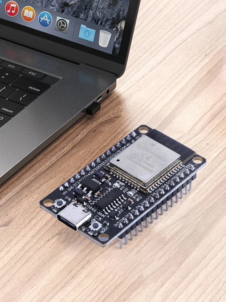 100-1 szt. Płytka Rozwojowa WR-32 TYPE-C CH340C Moduł Kompatybilny z WiFi+Bluetooth do Płytki Rozwojowej IOT 32MBIT — zdjęcie 2