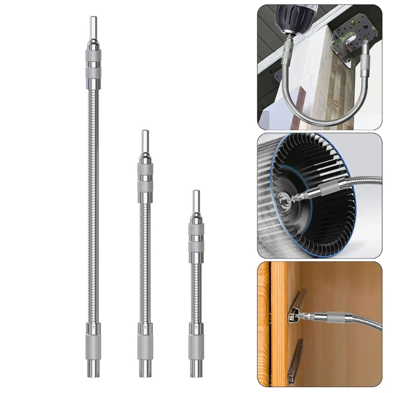 Flexible Shafts Extension Set 150mm 200mm 300mm Suitable for Power Tool