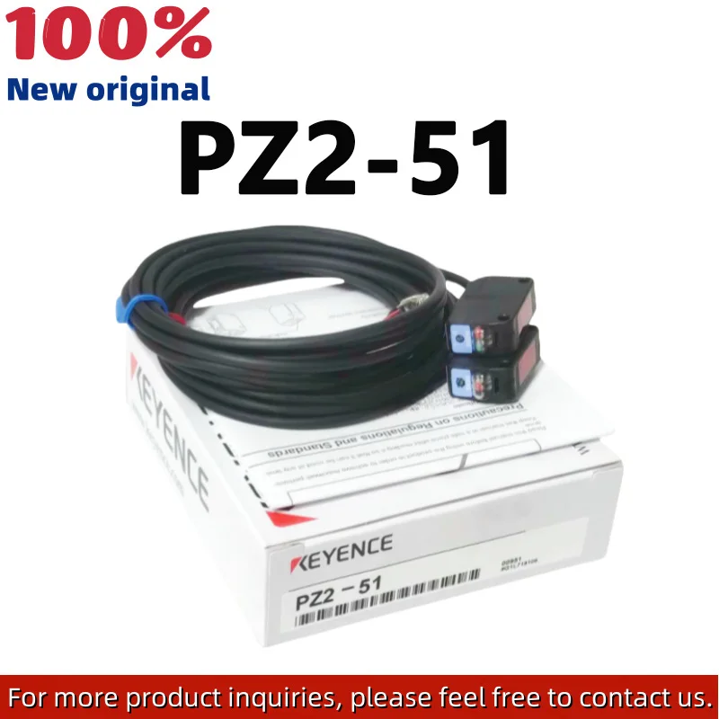 

KEYENCE new original PZ2-51 NPN square photoelectric switch sensor More products welcome to consult