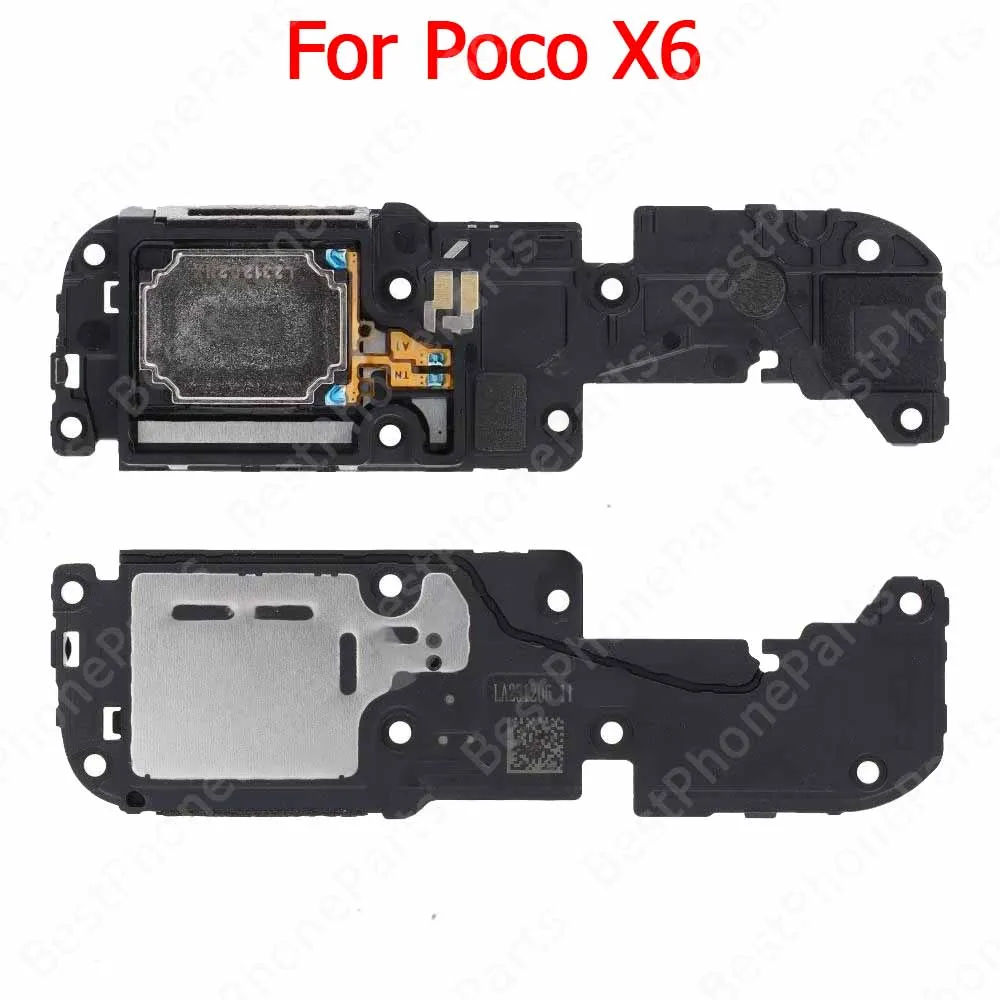 Loudspeaker For Xiaomi Poco X4 GT X5 X6 Pro 5G X2 X3 NFC Loud Speaker Buzzer Ringer Sound Module Spare Parts