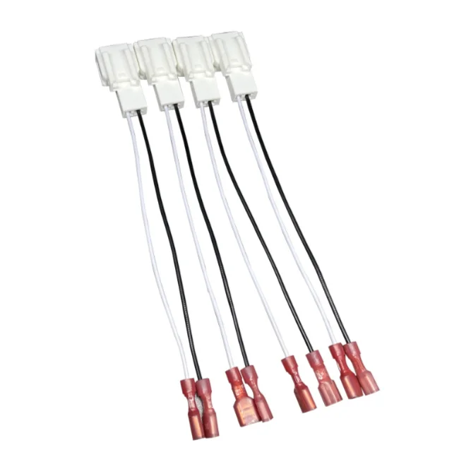 x2/4 Speaker Wiring Harness Adapter for Toyota Scion 1987-2013 Mitsubishi Galant Lancer Subaru BRZ Audio Plug Modification Cable