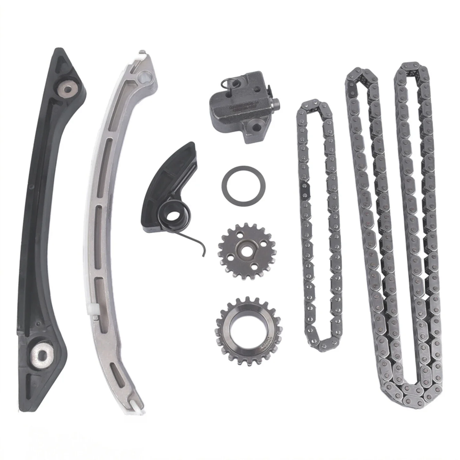 Timing Chain Kit Fit 2.0 L l4 GAS DOHC Turbocharged for 11-18 Land Rover Discovery Sport Range Rover Evoque Freelander 2.0L