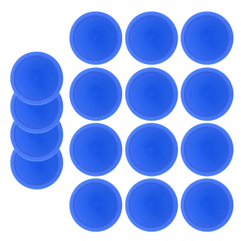 20 pz Air Hockey Pushers Pucks Air Hockey Da Tavolo Mini Hockey Su Ghiaccio Pezzo Accessori Strumenti A Sfera per Esterno (Blu)