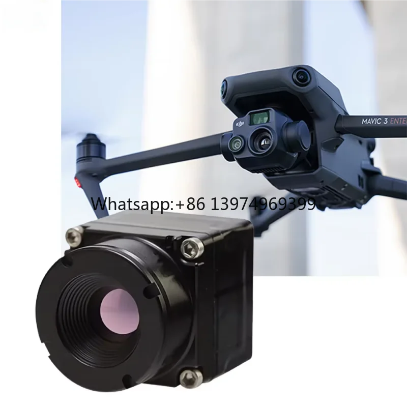 HT-U01 White Hot PAL Infrared Camera Module 256*192 Image Resolution Plastic Supports Hotspot Tracking Vox Features