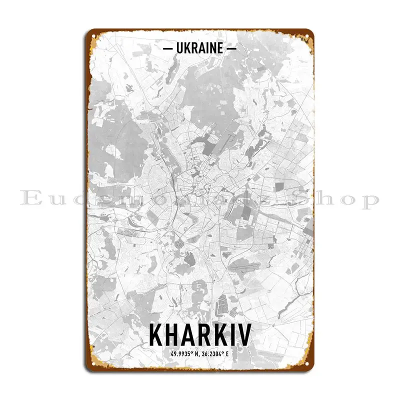 Kharkiv Metal Sign Plaques Rusty Printing Cave Character Cinema Tin Sign Poster