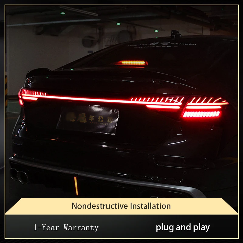 2 PCS Lamps For Honda Accord G11 Tail Light 2023-2025 DRL Turn Signal Lamp Modified LED Taillight Plug And Play Car Accessories