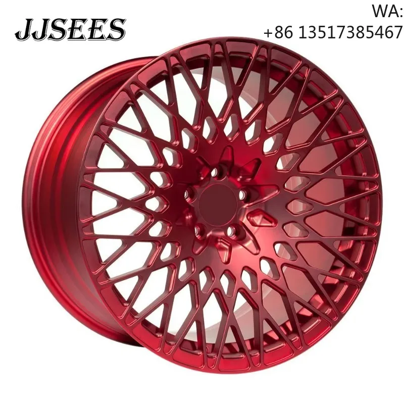 Car Rims 1- Piece 19 20 21 22 23 24 Inch Rims5x120.65 5x114.3 5x112 Pcd Gold Plated Deep Lip Forged Alloy Wheel for Chevy