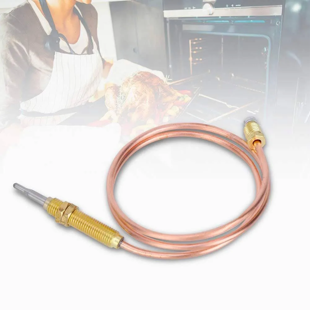 M8 Thermocouple Common Thread Probe 60/90/120/150cm For Gas Burners-Fireplaces BBQ Heating Accessories