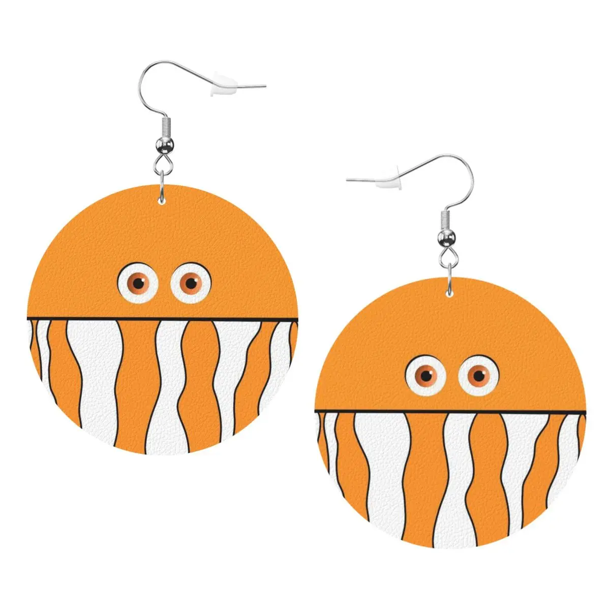 

Индивидуальные серьги-подвески из ПВХ-кожи «В поисках Немо», украшения для женщин, подарок жене, маме