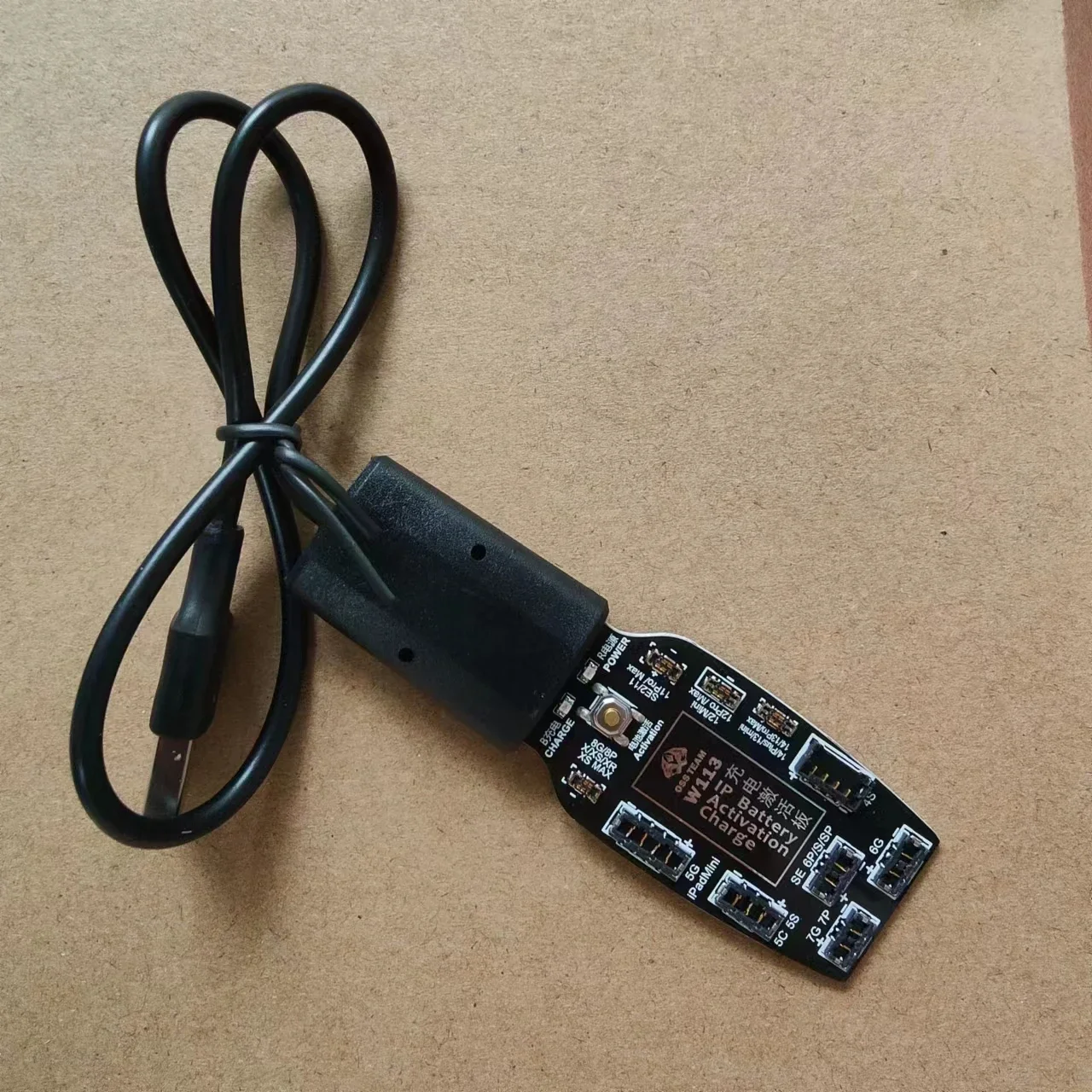 OSS W113 W115 Battery Charging Activation Test Boot Line for IPhone 5-15 pro max Android Fast Charging Power Test Boot Line