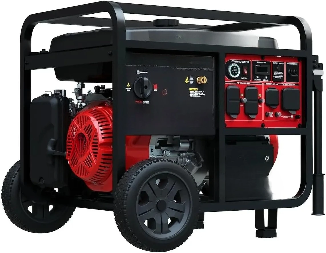 

Генератор трехтопливный (газ, пропан, природный газ) с дистанционным запуском для всего дома, резервный, для автодомов, готов к использованию в экстренных случаях