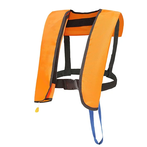 Professioneel visvest Automatisch opblaasbaar PFD-zwemvest, drijfvermogen 150N voor watersport Survival Jacket Rafting Varen