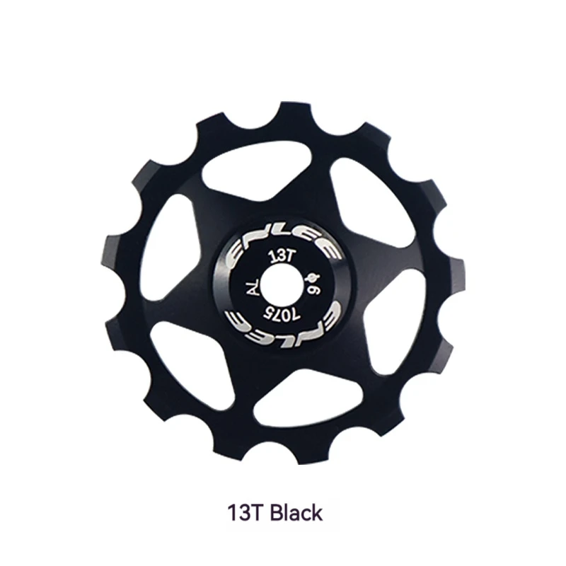 ENLEE Fahrrad Aluminium Legierung Guide Rad Pulley Schaltwerk 11T 13T Guide MTB Keramik Lager Jockey Rad Für 4/5/6MM