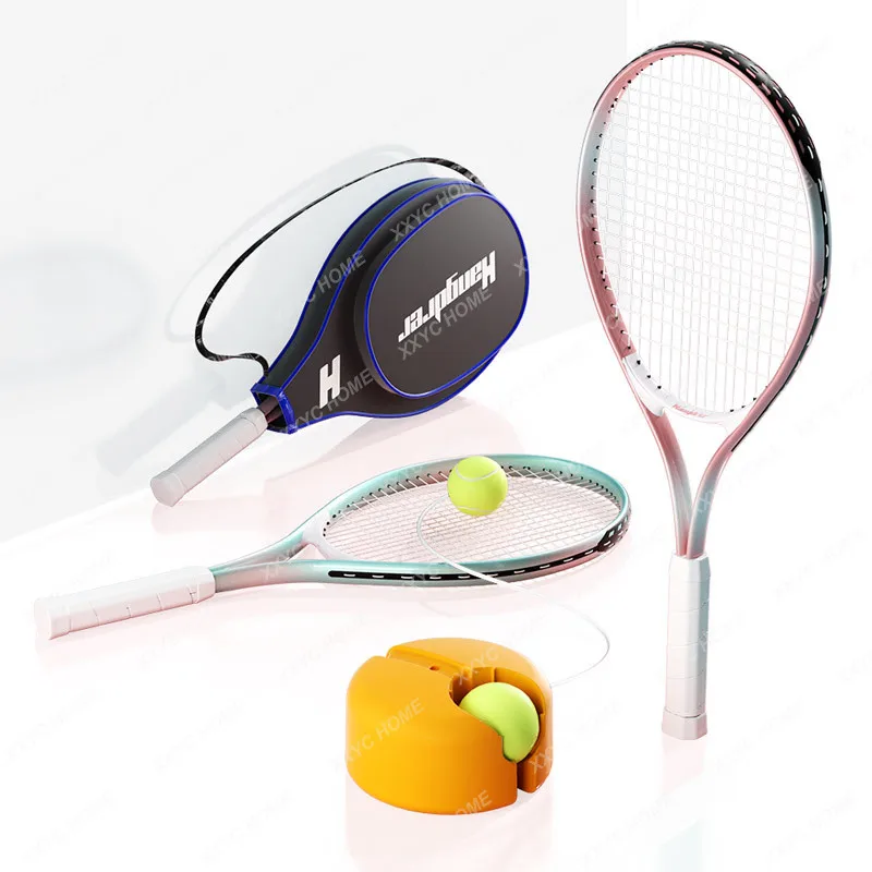 Tennis Trainer Beginner Tennis Trainer Set No Water Injection Base Parent-Child Interaction Automatic Rebound