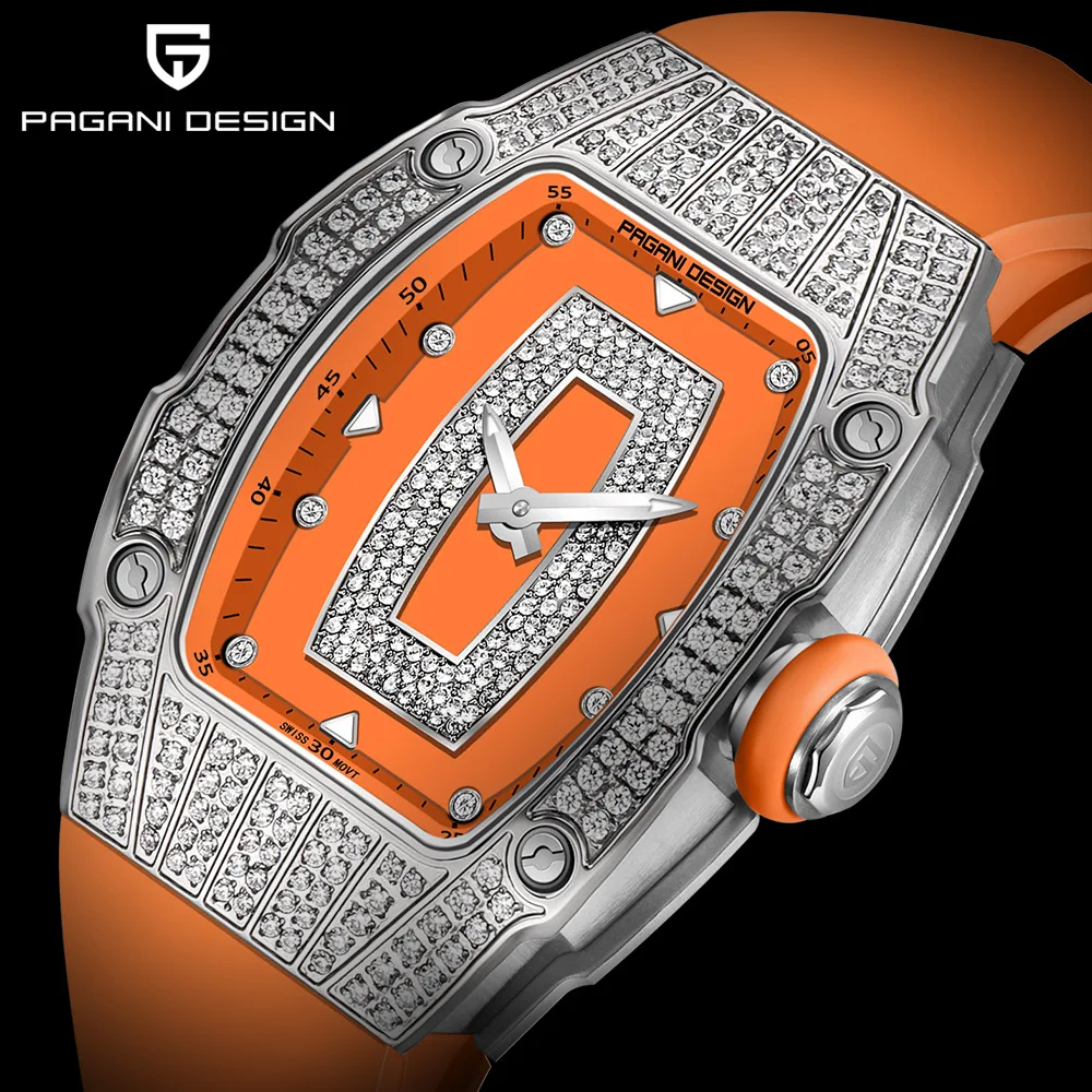 

2024 NEW PAGANI DESIGN Luxury Women Fashion Quality Diamond Studded Quartz Watches Ladies Elegant Wristwatches reloj mujer