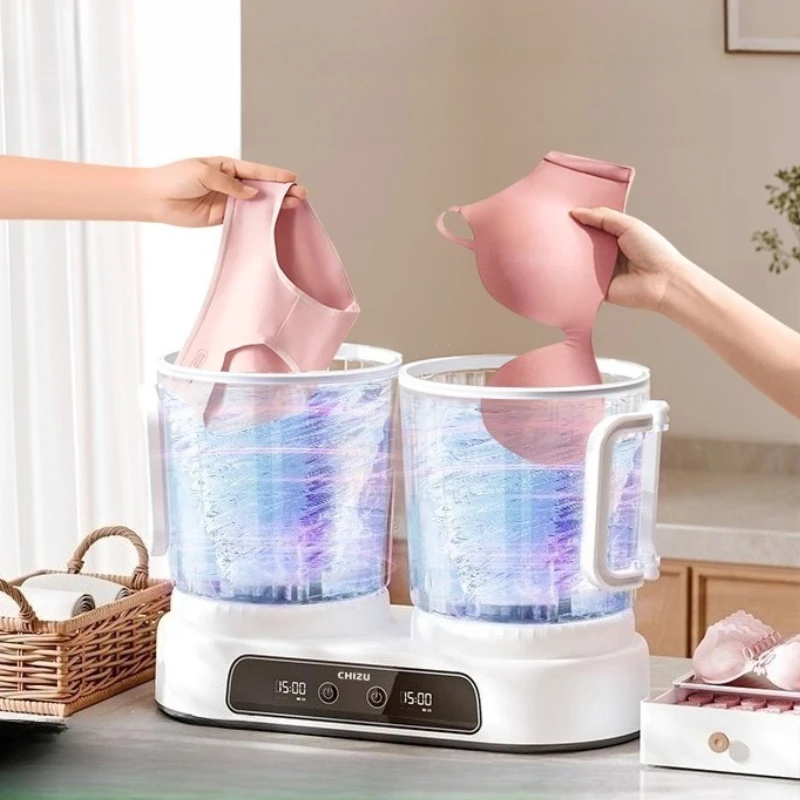 Underwear washing machine mini small wireless portable cleaning machine automatic laundry cup artifact for underwear and socks