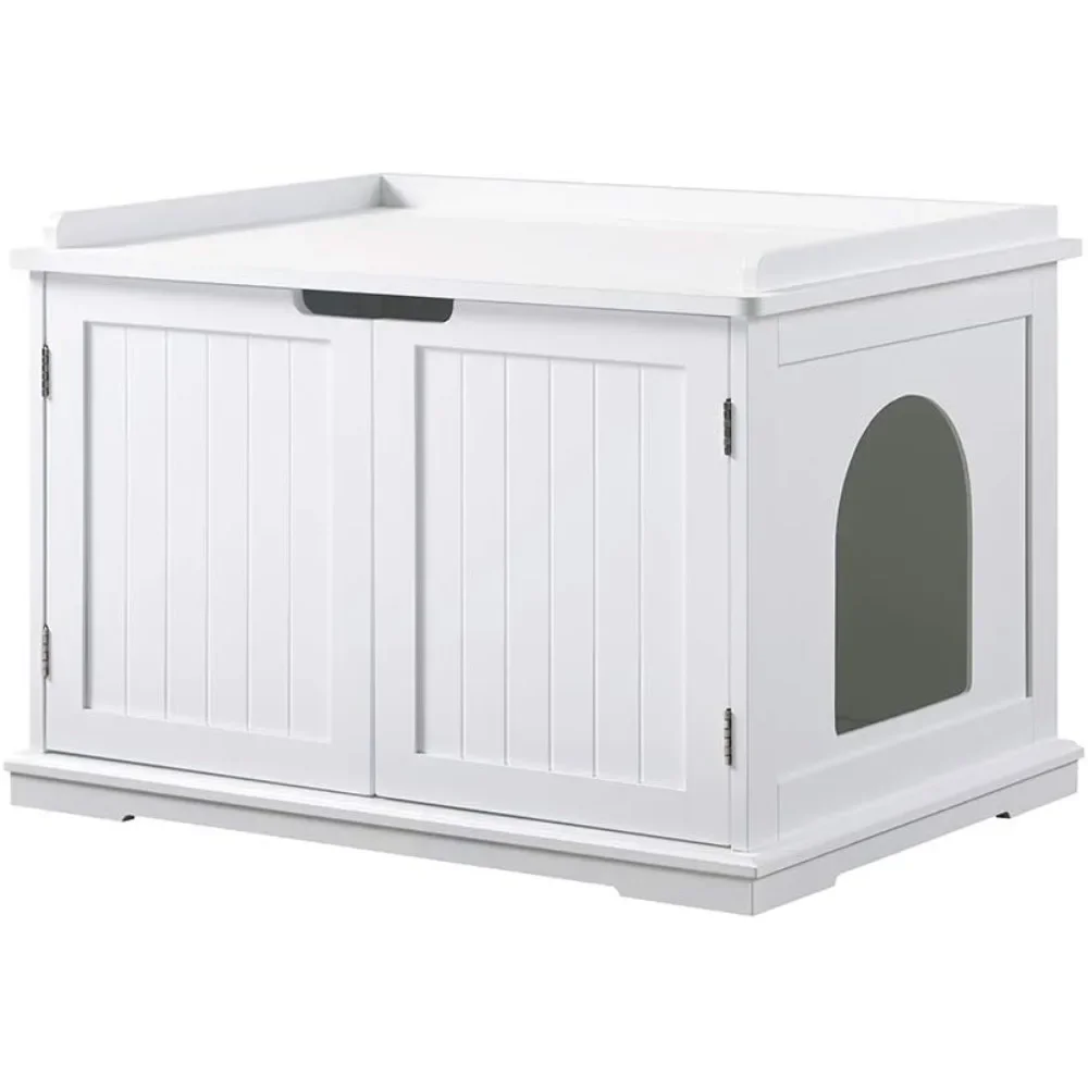 

Cat Litter Box Enclosure Furniture, Cat Washroom, Hidden Litter Box Cover, Cabinet for Large Cat,Hideaway Litter Box, Cat House