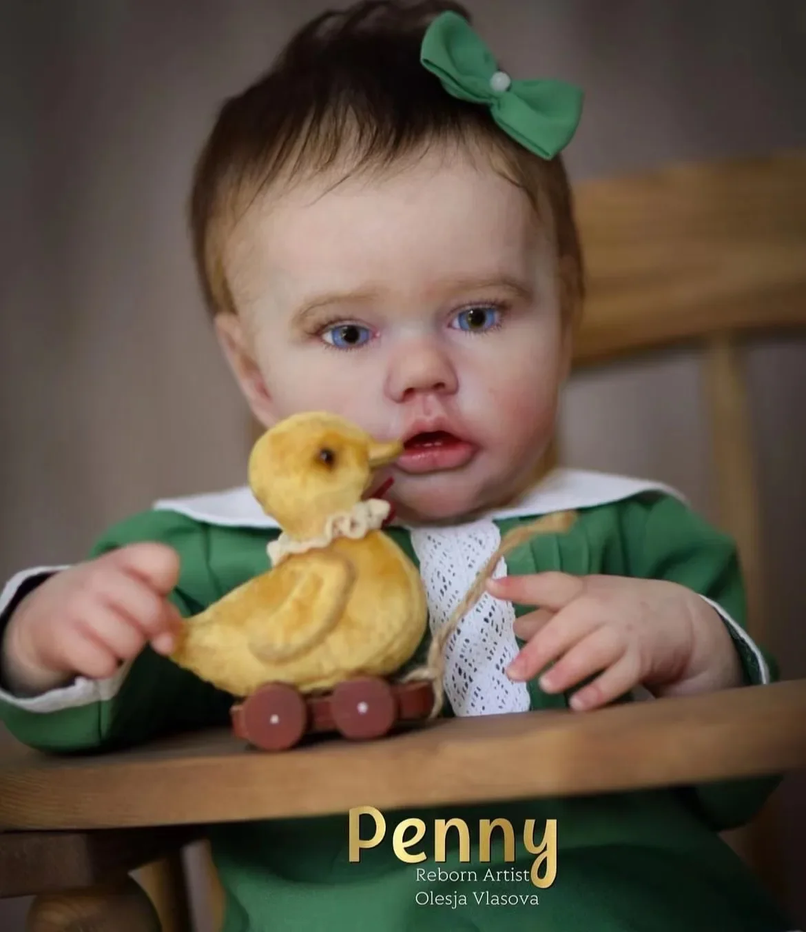 Auf Lager EGO 21 Zoll Limited Sold Out Edition Reborn Baby Doll Penny Unbemalt Kit mit Stoffkörper DIY Teil