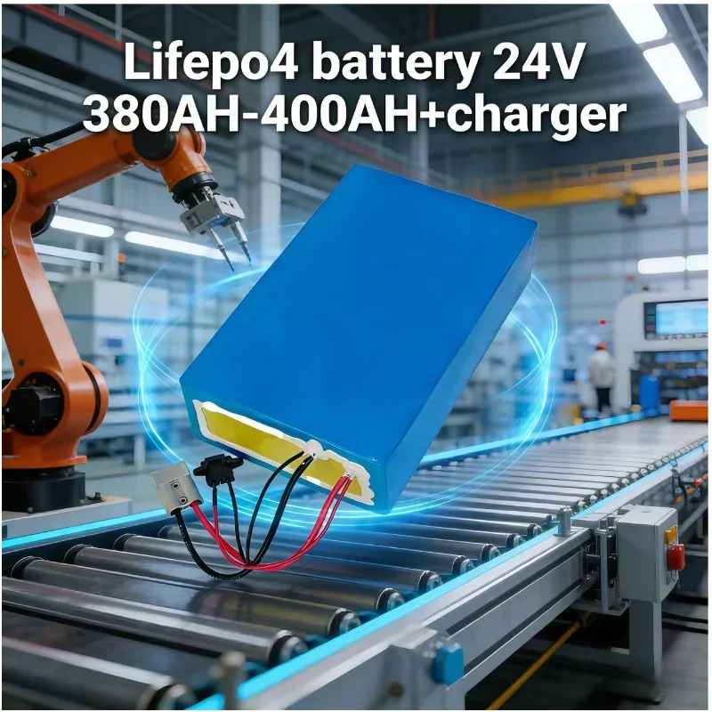 

24V 380Ah/400Ah LFP Battery Pack + 20A Charger – Marine-Grade Power for Yachts Boats Off-Grid Solar Caravan
