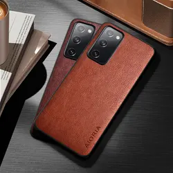 Case for Samsung Galaxy S20 FE Plus Ultra 5G funda luxury Vintage Leather skin coque soft cover for samsung s20 plus case capa