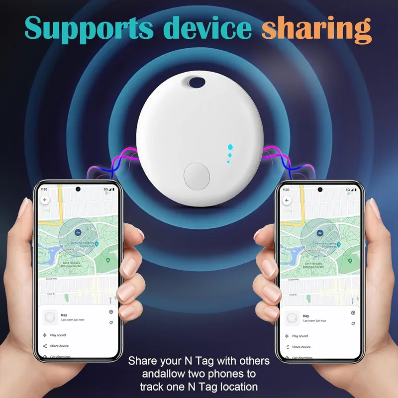 Android Air Tracker Tag Bluetooth-Tracker Smart Tags Kompatibel mit Google Find Hub App Suche Lokalisierung Tracking-Gerät Gegenstandsfinder – Detail 4