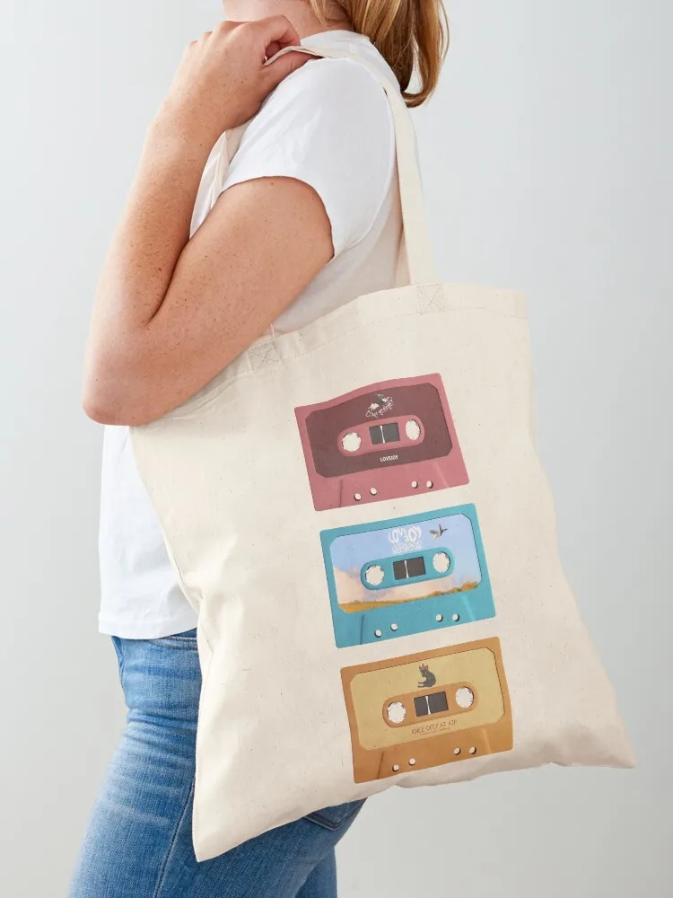 

lovejoy casettes Tote Bag eco pack bags woman 2025 supermarket folding bag the tote bag