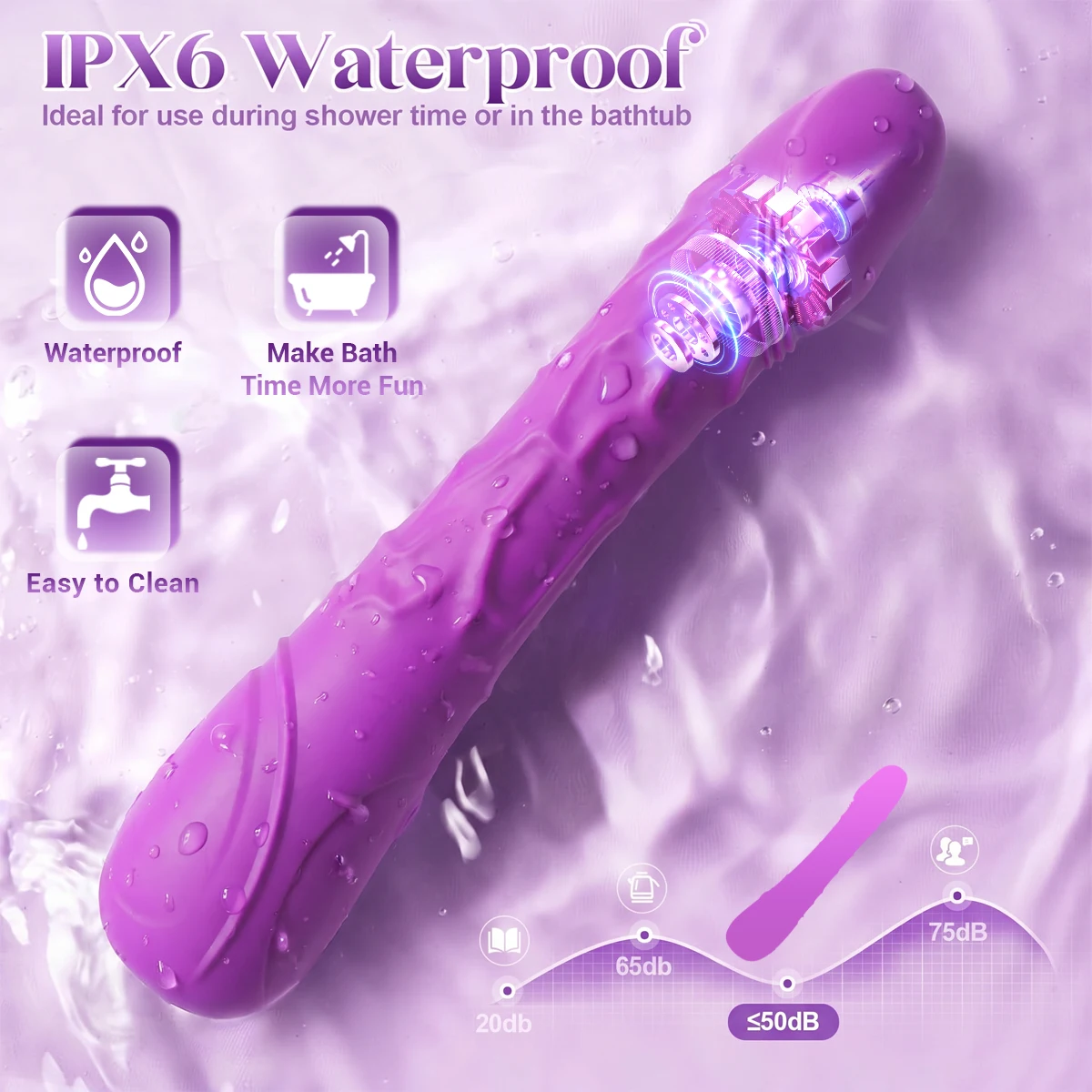 Powerful Realistic Dildo Vibrator for Women 10 Vibrating Modes G Spot Clitoral Stimulator Female Masturbator Adults Sex Toys 6