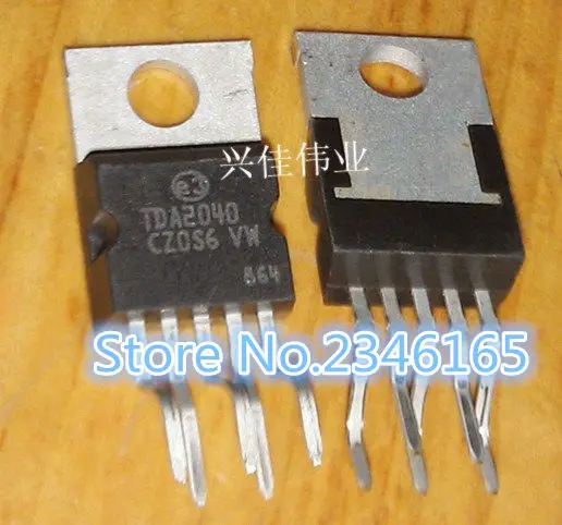 10pcs/lot New TDA2040 TDA2040A TO220-5 Audio amplifier