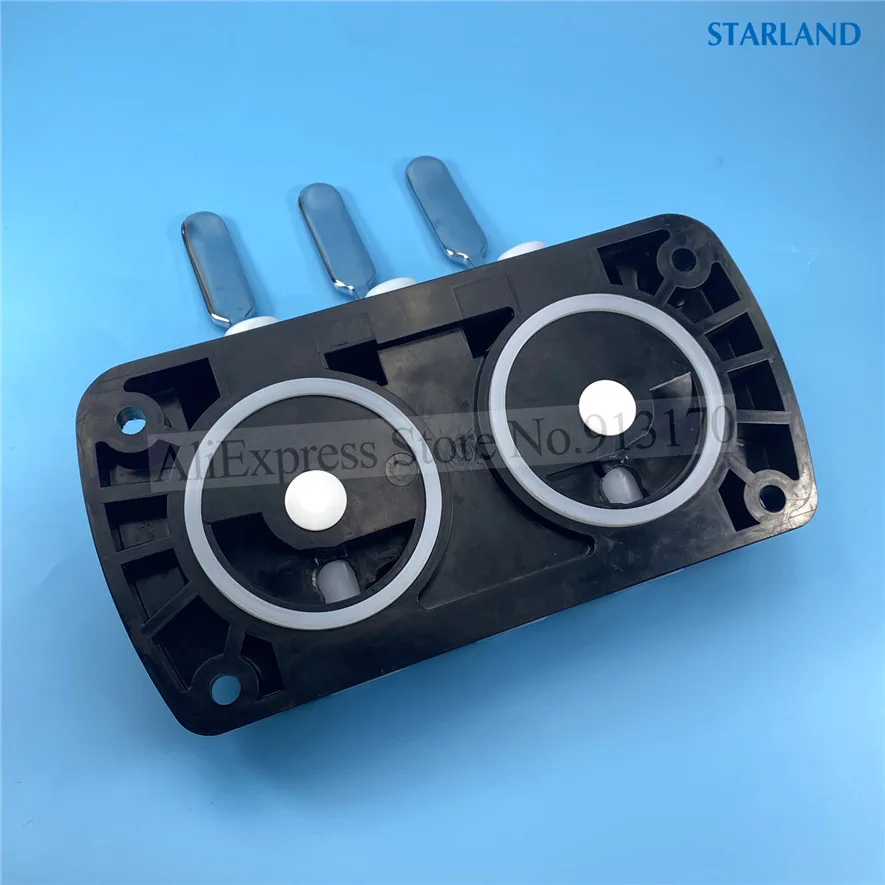 Full Set Of Valve Block Spare Parts Head Front Panel Accessories Combination For MQL Soft Serve Ice Cream Machines Fittings