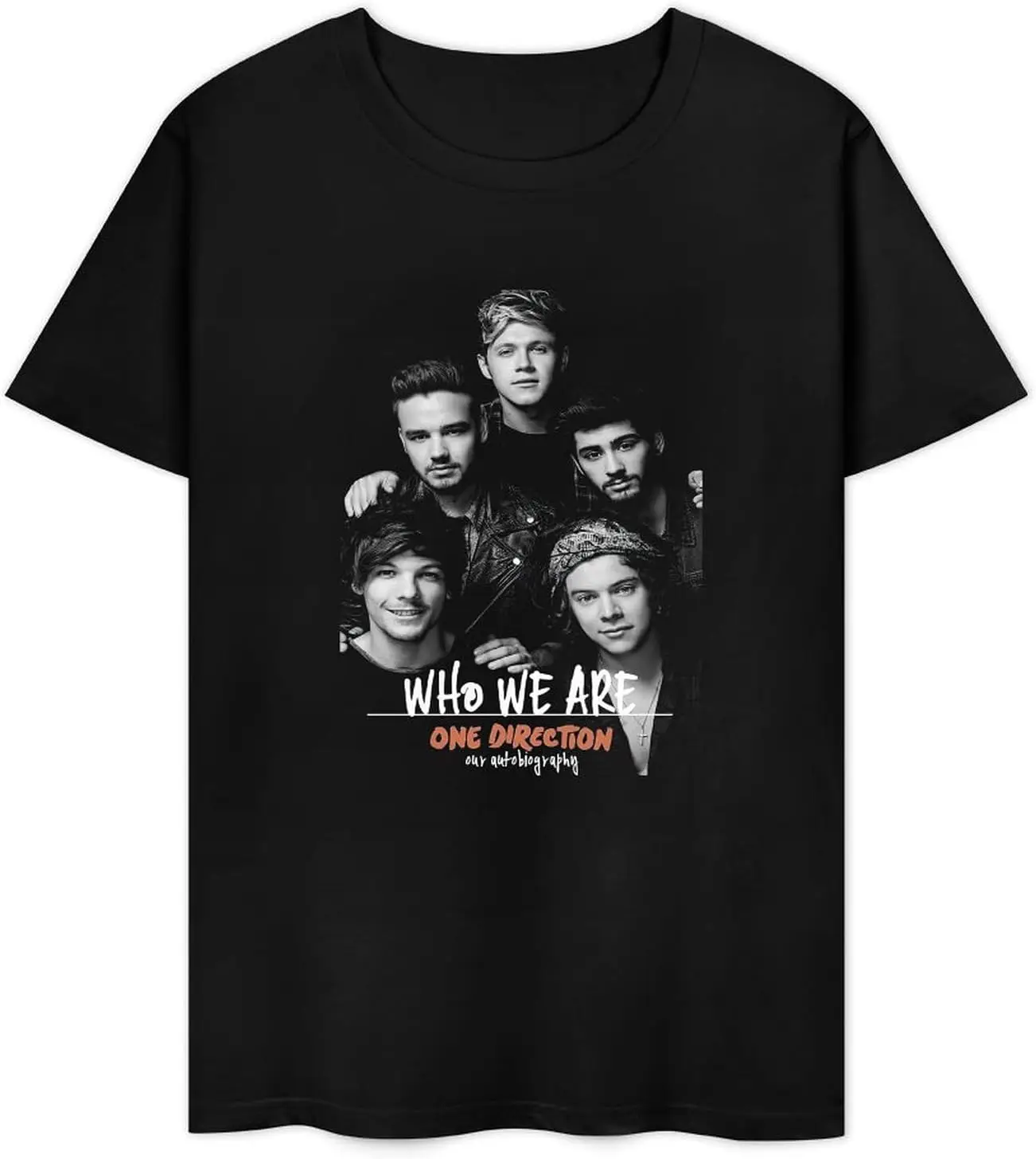 One Music Direction Band T Shirt Men's Casual O-Neck Tee Daily Short Sleeve Tee