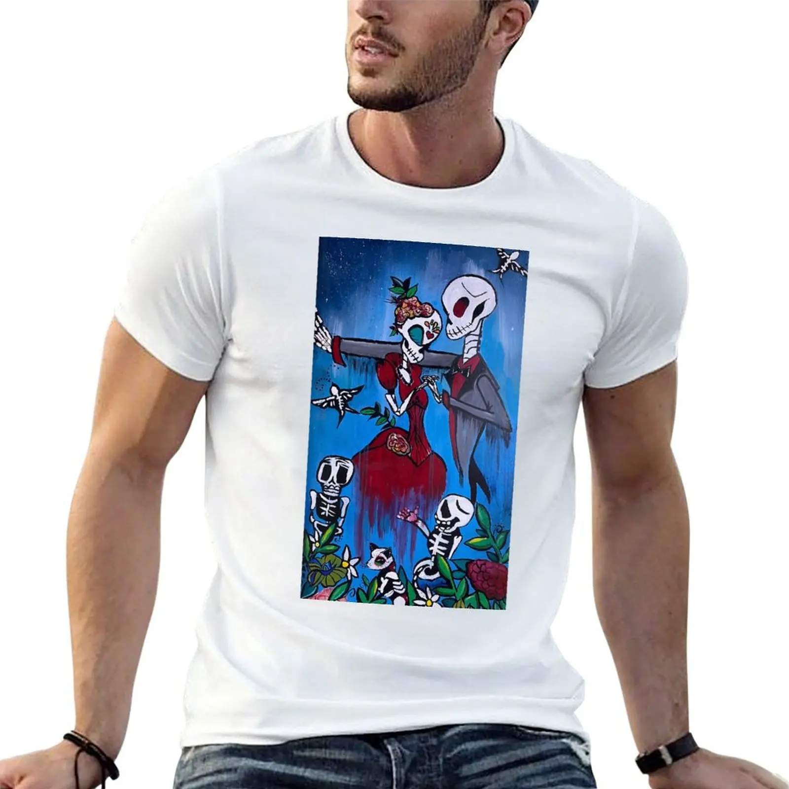 

man high death cotton printed shirts t shirts T-Shirt t for Til quality