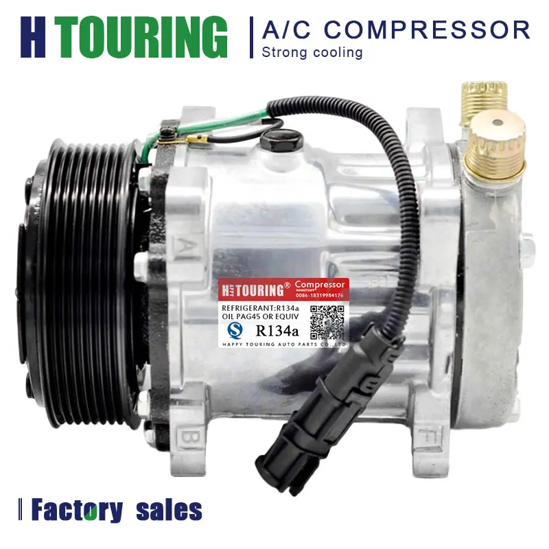 

SD7H15 AC A/C Compressor for Man truck TGA TGX TGS 51779707028 81619066012 8FK351135-141 TSP0155813 4SEASONS 68220 51-0360 8PK