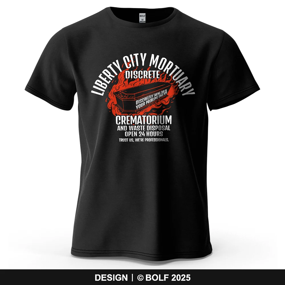 WE'RE PROFESSIONALS Bedrucktes Herren-T-Shirt aus 100 % Baumwolle, übergroße, lustige Grafik-T-Shirts für Damen, Tops, T-Shirts, lässige Streetwear