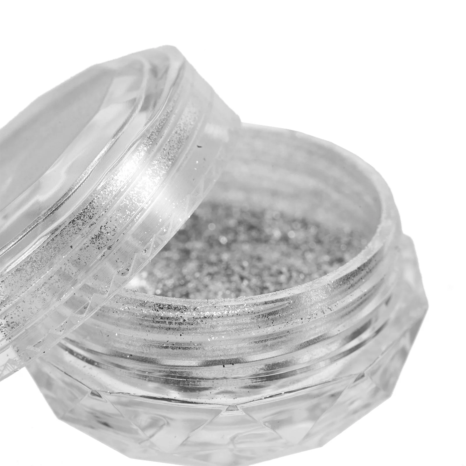 Brillo plateado brillante para uñas, escamas de papel de aluminio, brillo deslumbrante, manicura glamorosa, adhesión ultrafina, uso versátil para fiestas