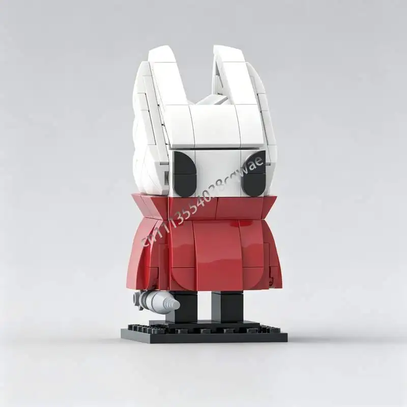163 Parts Big Head Character Building Blocks MOC Model DIY Creative Assembly Toy Popular Gift Series Desktop Collection Display
