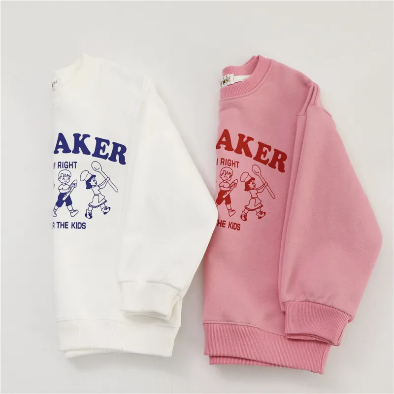 2023 Spring Children Sweatshirts Long Sleeve Tops for Kids Cartoon Girls Shirts Boys Tees Toddler Outfits Baby Outerwear Clothes