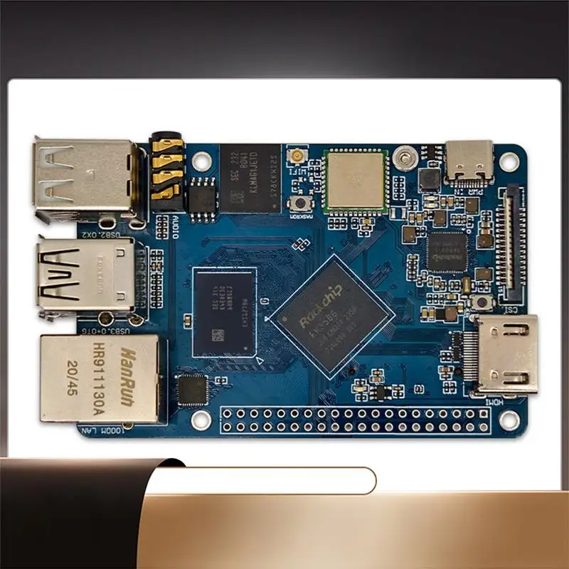 X64A-RK3566 Development Board ARM Microcontroller 4K 60Fps Wifi-BT With Wired Network For Linux Android