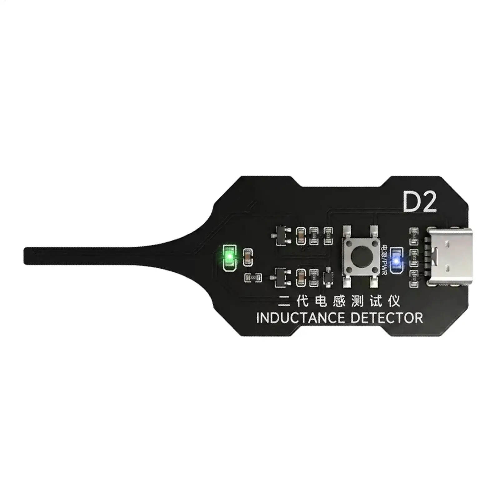 Induction Tester Quick Type-C High Sensitivity Detection Tool Electronic Coil Tester For Electromagnetic Electronic Power Mobile