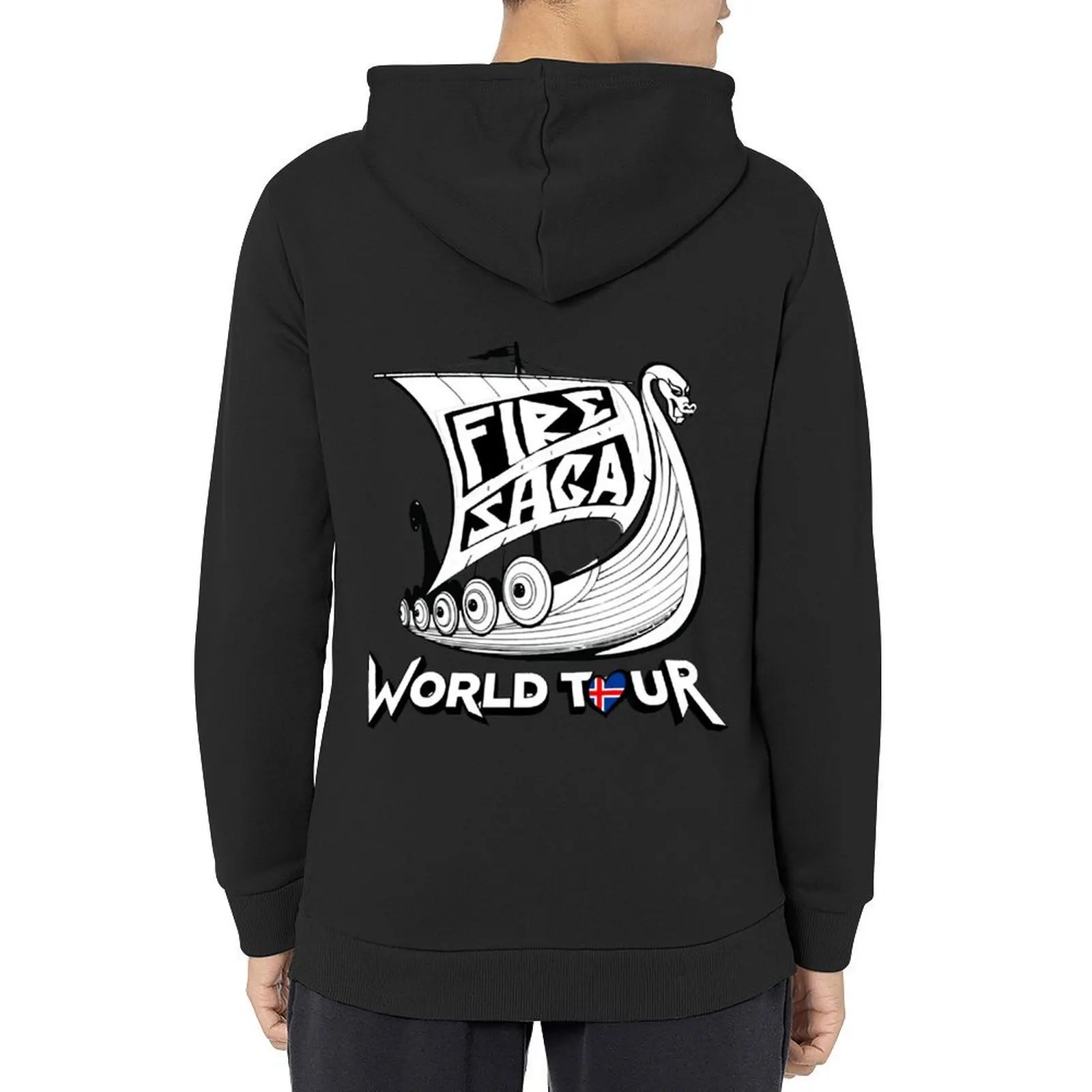 

Day Gifts Fire Saga World Tour Graphic For Fans Hoodie men's coat men wear autumn clothes japanese hoodie