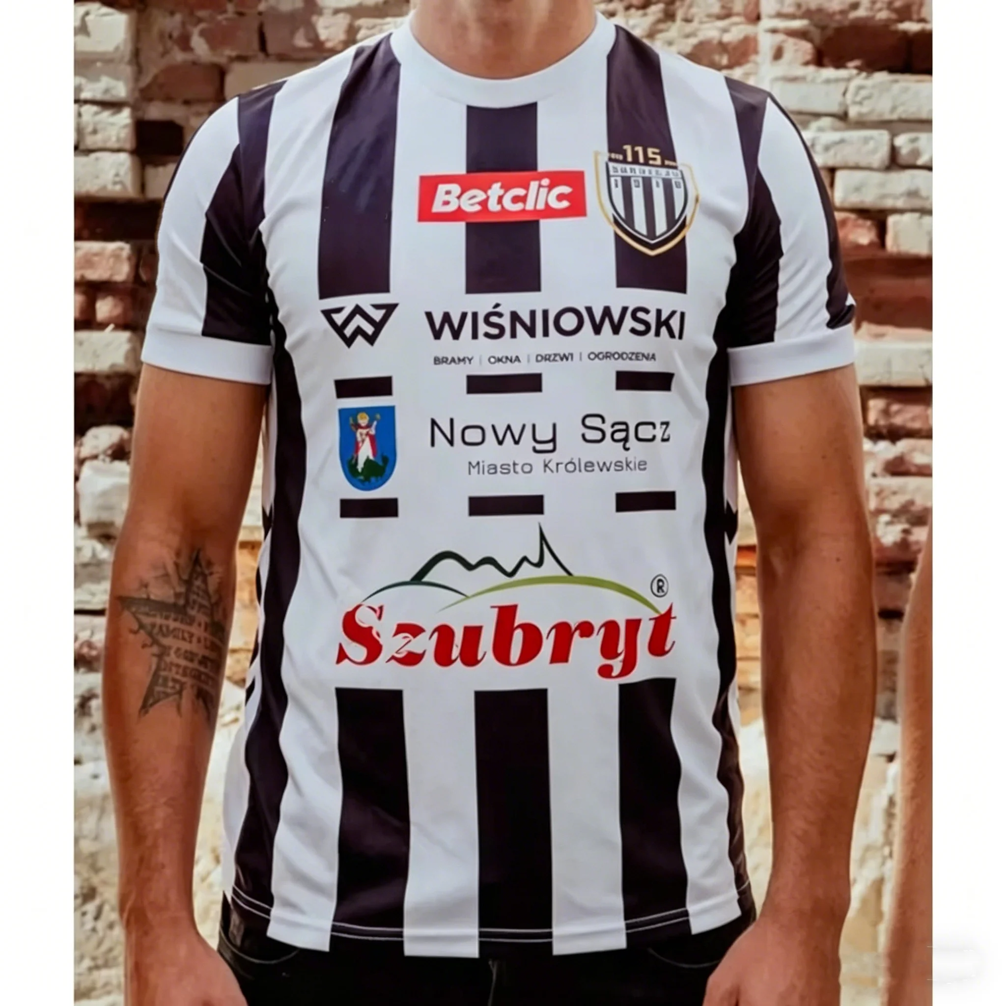 2026 Latest Polish Super Football Men's Jersey Poland Quick Drying Sandecja Nowy Sącz Soccer Boys T-shirt
