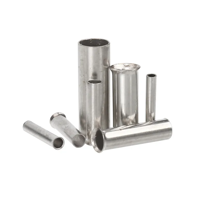 600pcs Tube-Type Bare Terminal Combination Wire End Ferrules Assortment 0.5 / 0.75 / 1.0 / 1.5 / 2.5mm² Uninsulated Blank