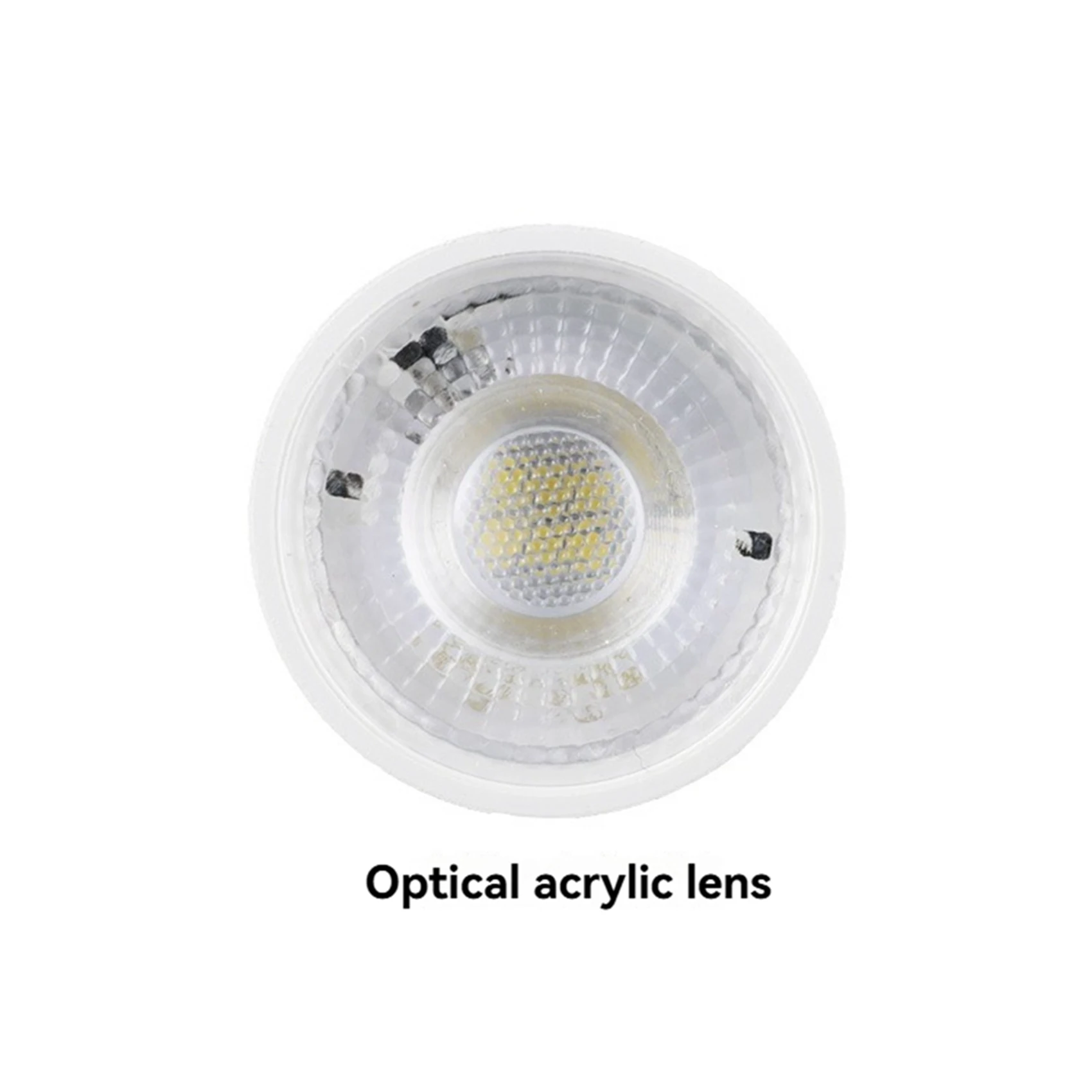 B14C 24PCS 7W MR16 DOB LED Bulb GU5.3 Base 6000K 580LM White Light For Ceiling Light Track Light Home Use Dob Bulb