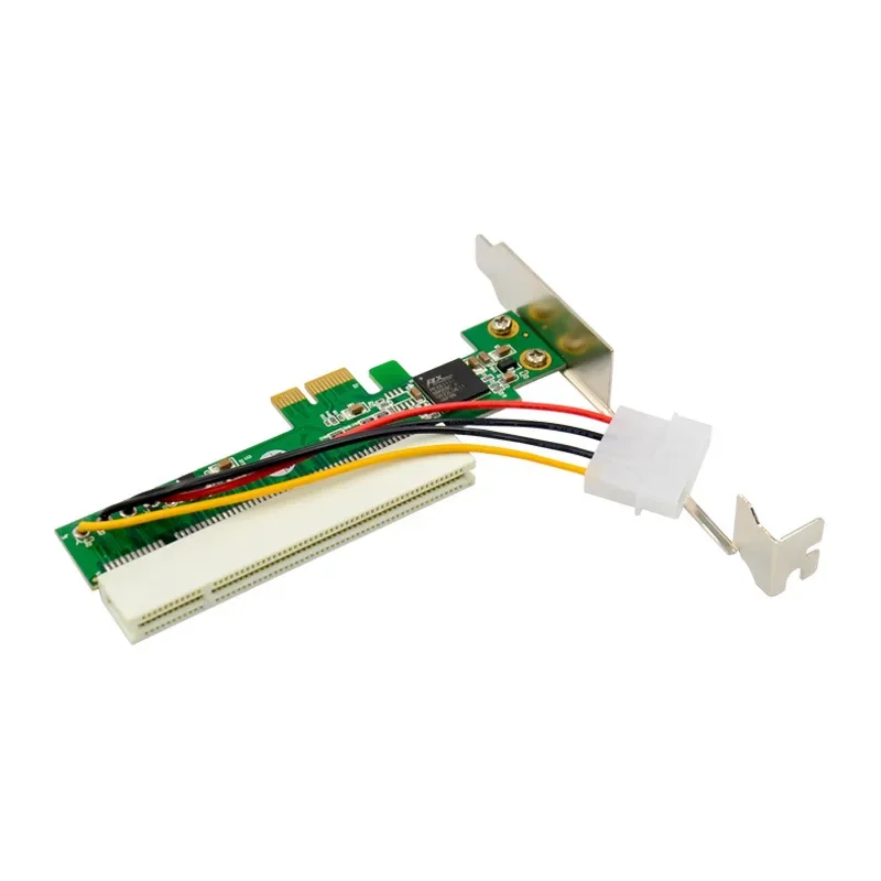 PCIE x1 to PCI bridge conversion expansion card PCI-Express plug and play Chip Intel PEX8112 adapter converter controller card