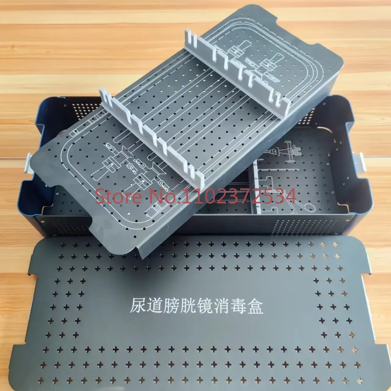 Urethral cystoscope disinfection box