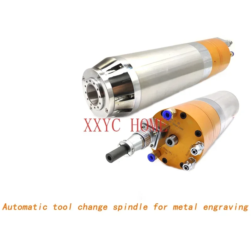 

3KW automatic tool change spindle, engraving machine, BT30 metal engraving and milling, high speed, pneumatic water cooling