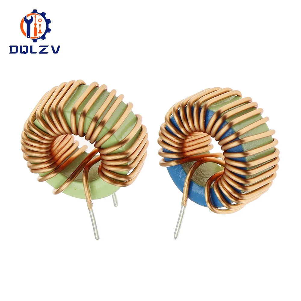 2PCS Toroid Core Inductors 10A Winding Magnetic Inductance 47uH Toroid Inductor Coil